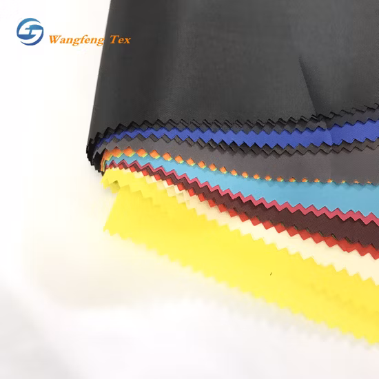 Полностью матовый нейлон 320d Taslon с водонепроницаемой ветрозащитной тканью с полиуретановым покрытием для куртки